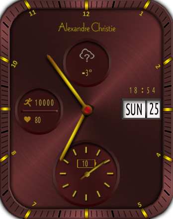 Alexandre Christie Maroon