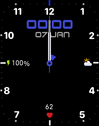 Simple Blue/Green/Orange/Red/Yellow