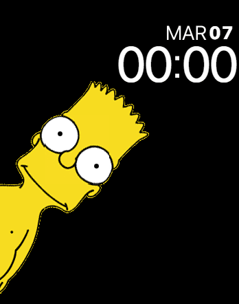 Bart animated