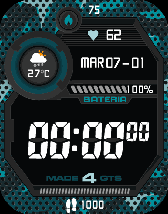 T-REX  Camouflage Blue ESP