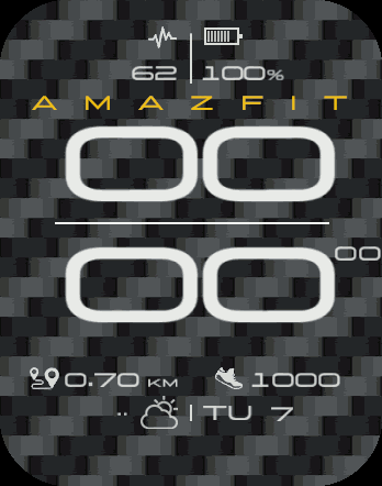 Simple digital light and dark V5 GTS