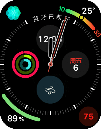 iwatch infoalarmblack
