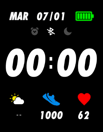 digital big number 01