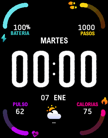 Círculos ESPAÑOL V2 - Original de  Afwafwafw