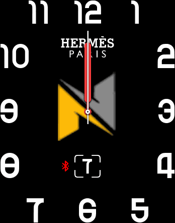 Hermes with Letter N