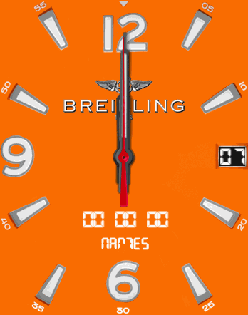 Breitling 1884 orange