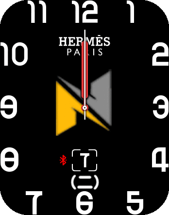 Hermes with letter N 中文星期