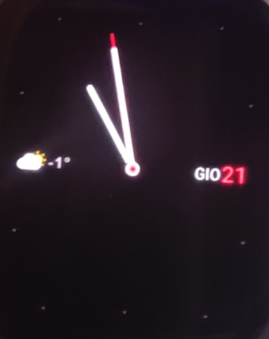 Simple Analogic Watchface