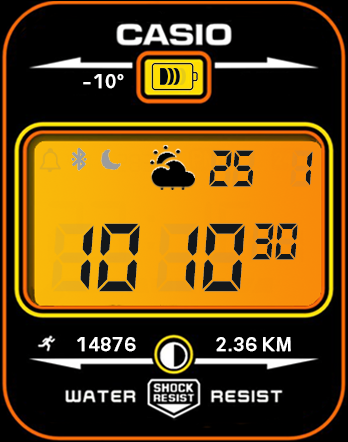 Casio Water Resist Colors