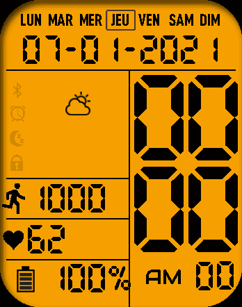 Digital Sport Vertical Orange