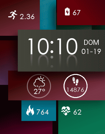 Quadrados vermelhos português