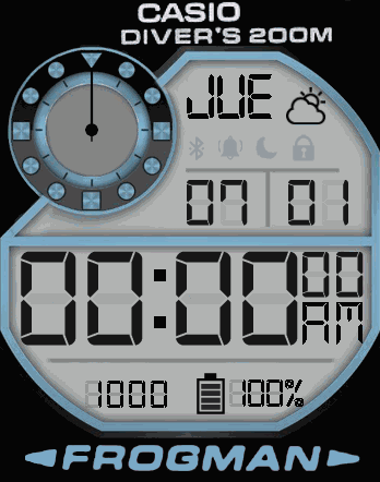 Casio frogman mod