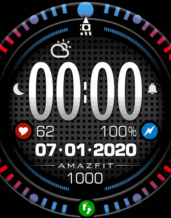 Circles Color Fade - Blue