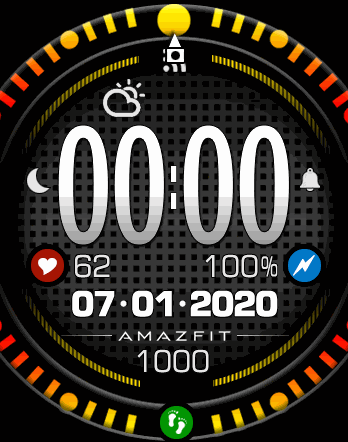 Circles Color Fade - Yellow