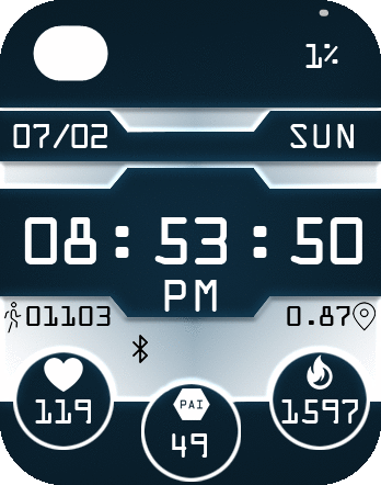 Premium digital watch