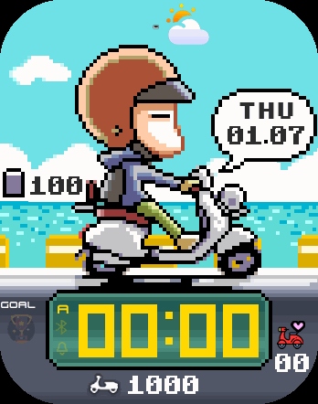 Modified ( Vespa_Run_Color ver by Snoobeatles ) GTS