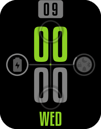 Time-Orbit Lime/Grey