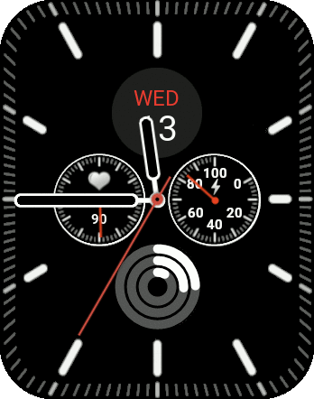 Meridian Chronograph Black