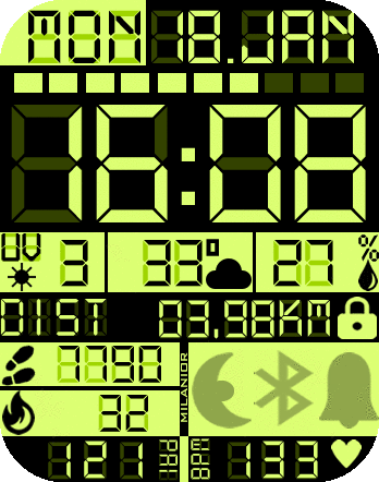 LED Multi Watch for GTS 2 by milanior