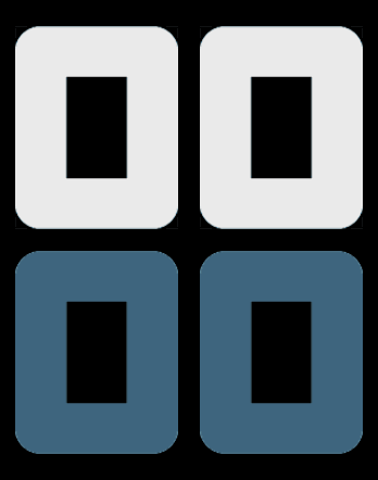 Numerals Duo Arctic Blue