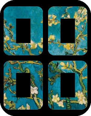 Numerals Duo Van Gogh Blue