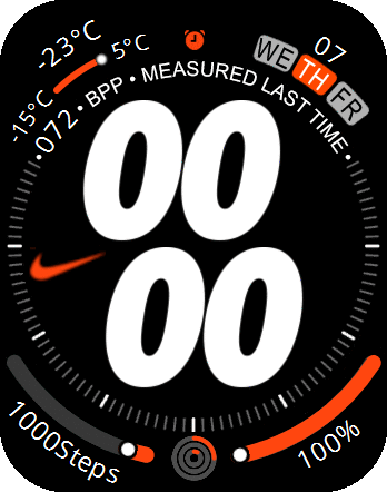 Nike Black/White/Orange