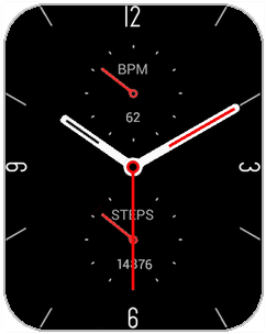 gts standar analog red