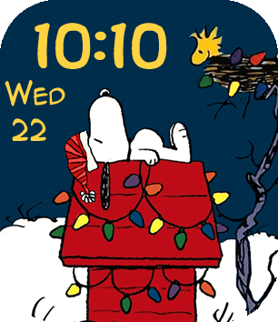 Christmas Night With Snoopy