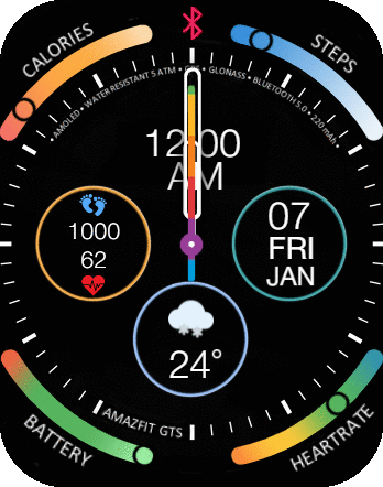 Analog black dial V2