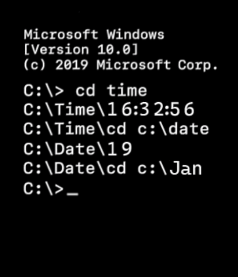 Animated Windows-Terminal