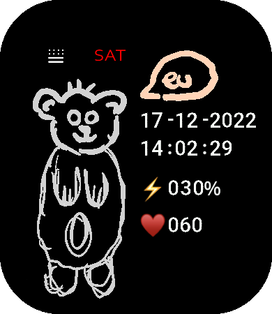 Bear Face, more status version