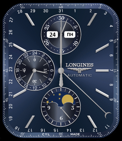Longines blue