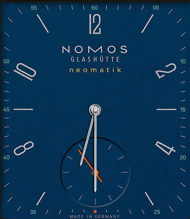 Nomos blue 1