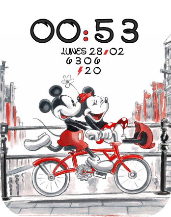 Mickey and Minnie -LoveBike-