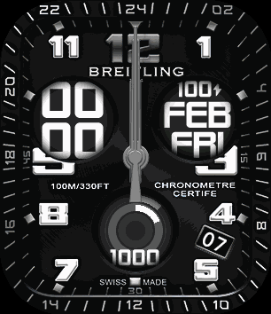 Breitling Chronospace Evo Smart Black