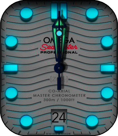 Omega Seamaster Blue