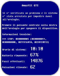 Blue screen of death GTS 2