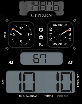 Citizen retro GTS 2