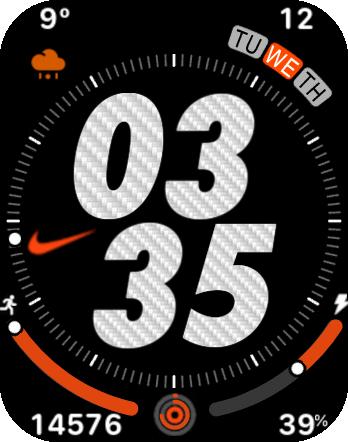 Nike Black/White/Orange