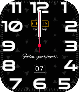 Hermes Style watchface