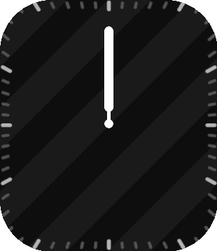 simple gray stripes pattern & fullscreen AOD