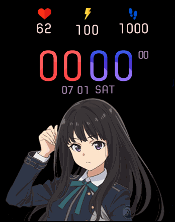 Takina from Lycoris Recoil