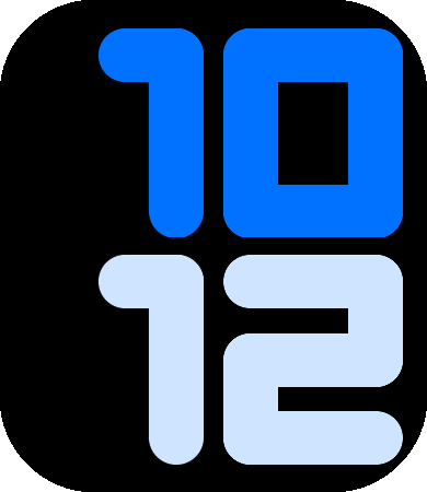 Big Numbers Colors (ADO + Changeable Background)