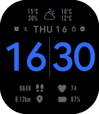 Krümel's Blue Divided Flat