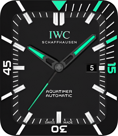 IWC LUMI BLACK - SMOOTH SECOND