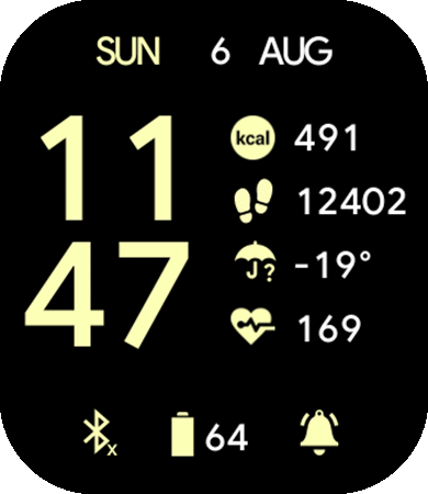 Google Pixel Watchface (Port)