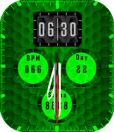 zuggi analog digi green