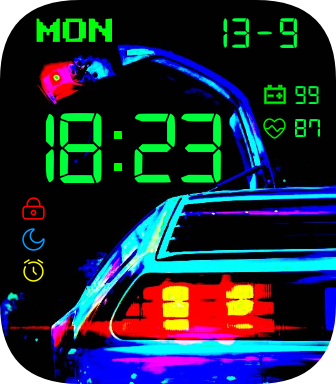 Tyguar Delorean Back to Future by leandrocaf