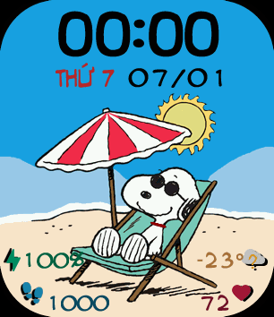 Snoopy on the beach [VN]