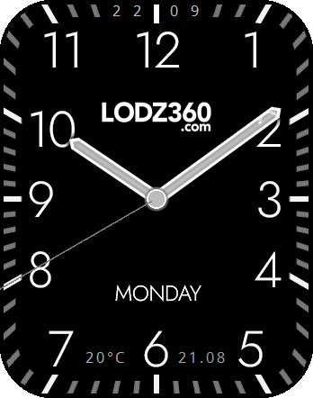 Lodz360 Classic California Style Numerals